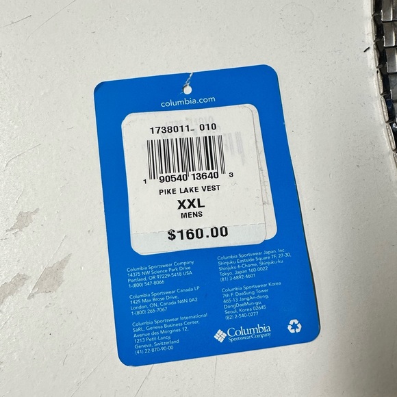 Men’s Columbia Omni puffer vest XXL - Picture 6 of 8